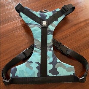 Bulldog Grade Blue Camouflage Dog Harness Size X Large
